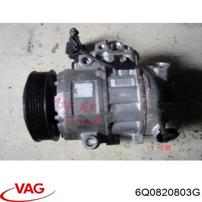 Do koszyka 6Q0820803G VAG Sprężarka klimatyzacji