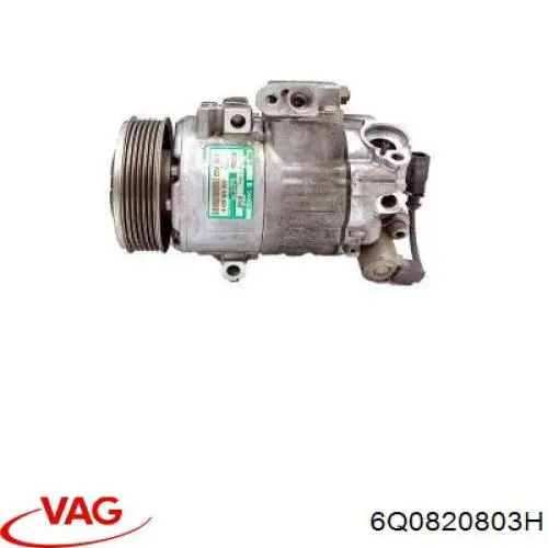 Sprężarka klimatyzacji VAG 6Q0820803H cena, od 80,02 USD