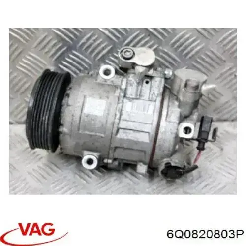 Sprężarka klimatyzacji VAG 6Q0820803P cena, od 115,77 USD