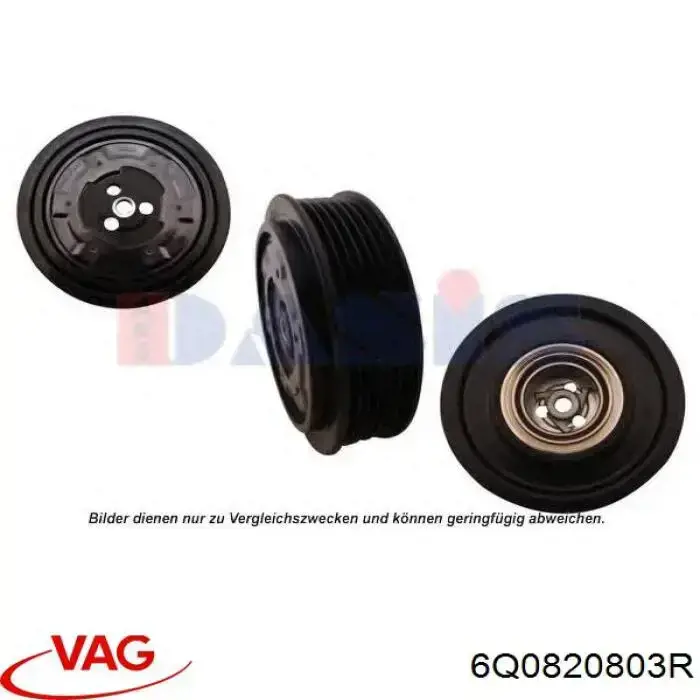 Do koszyka 6Q0820803R VAG Sprężarka klimatyzacji