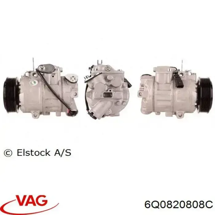 Do koszyka 6Q0820808C VAG Sprężarka klimatyzacji