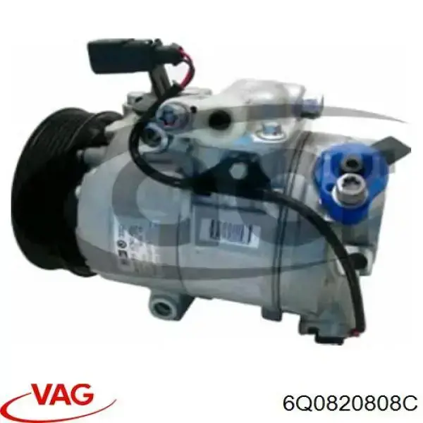 6Q0820808C VAG Sprężarka klimatyzacji
