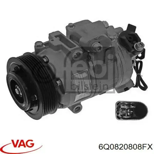 Do koszyka 6Q0820808FX VAG Sprężarka klimatyzacji