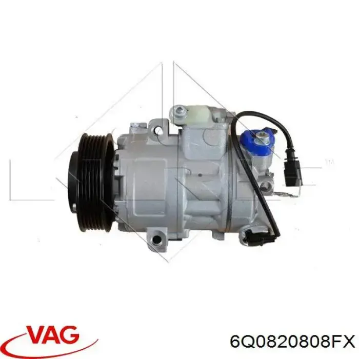 Sprężarka klimatyzacji VAG 6Q0820808FX cena, od 30,42 USD