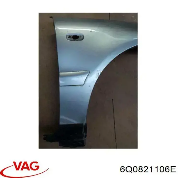 Błotnik przedni prawy VAG 6Q0821106E cena, od 56,49 USD