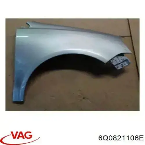 Do koszyka 6Q0821106E VAG Błotnik przedni prawy