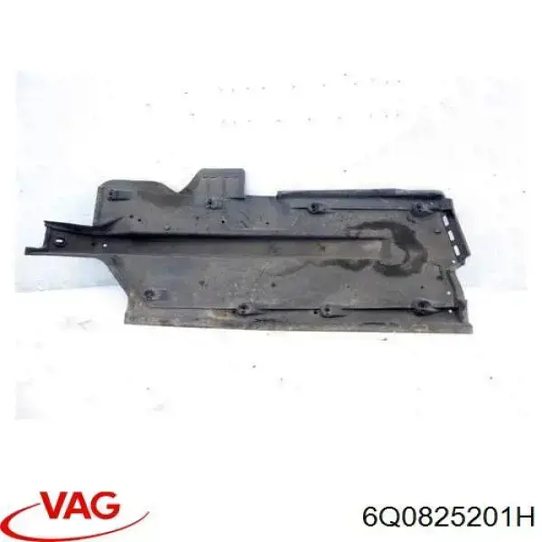 6Q0825201H VAG Osłona podwozia lewa