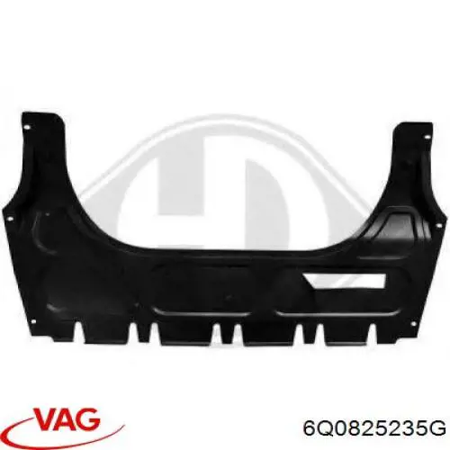 6Q0825235G VAG Osłona silnika, miski (przedziału silnika)