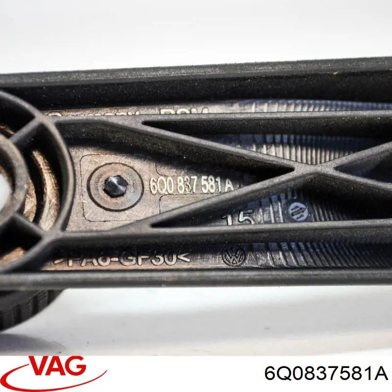 Do koszyka 6Q0837581A VAG Rączka podnoszenia szyby drzwi tylnych