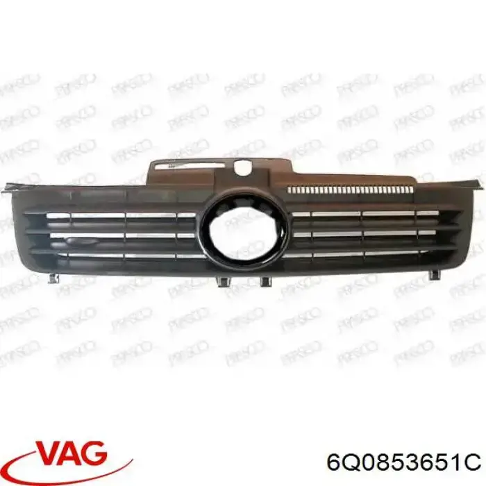 Do koszyka 6Q0853651C VAG Atrapa chłodnicy