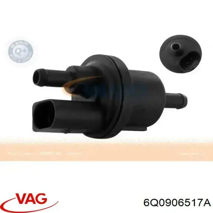 Do koszyka 6Q0906517A VAG Zawór odpowietrzający zbiornika paliwa