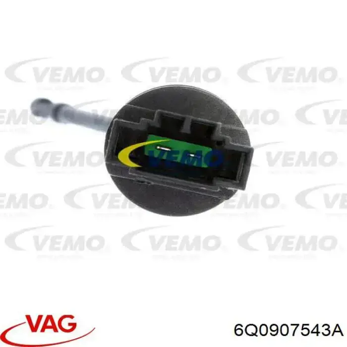 Do koszyka 6Q0907543A VAG Czujnik temperatury wewnętrznej