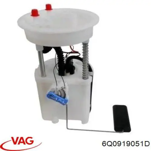 Moduł pompy paliwowej z czujnikiem poziomu paliwa 6Q0919051D VAG