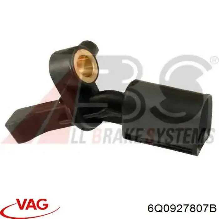 6Q0927807B VAG Czujnik ABS tylny lewy