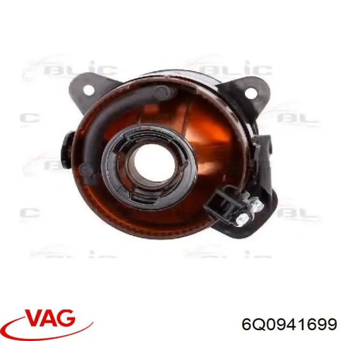 Lampa przeciwmgielna lewa VAG 6Q0941699 cena, od 45,73 USD