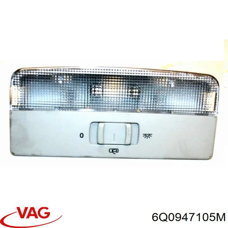 Lampka oświetlenia kabiny VAG 6Q0947105M cena, od 40,86 USD