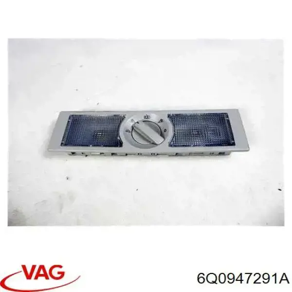 6Q0947291A VAG Lampka oświetlenia kabiny tylna