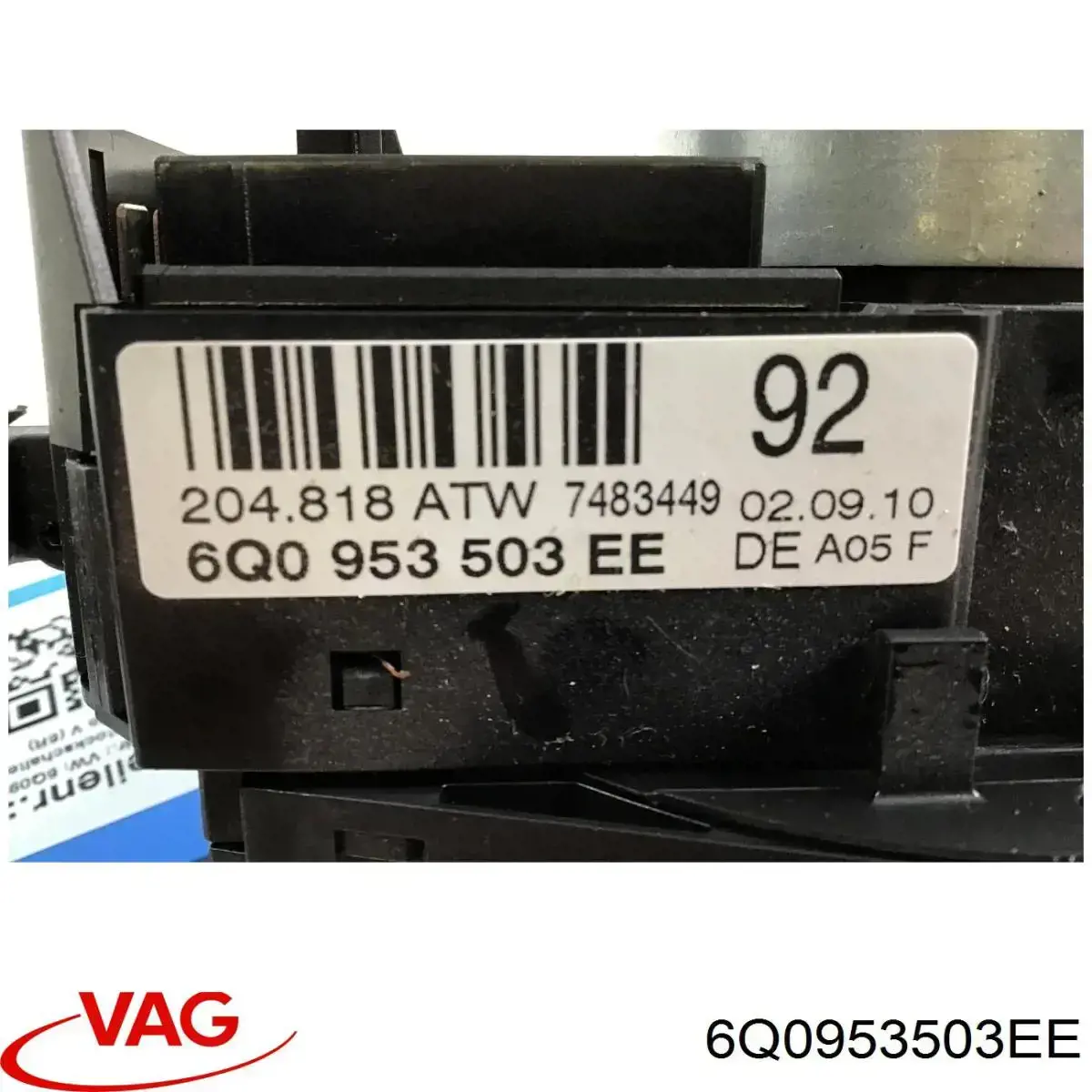 Przełącznik zespolony, w komplecie VAG 6Q0953503EE cena, od 117,95 USD