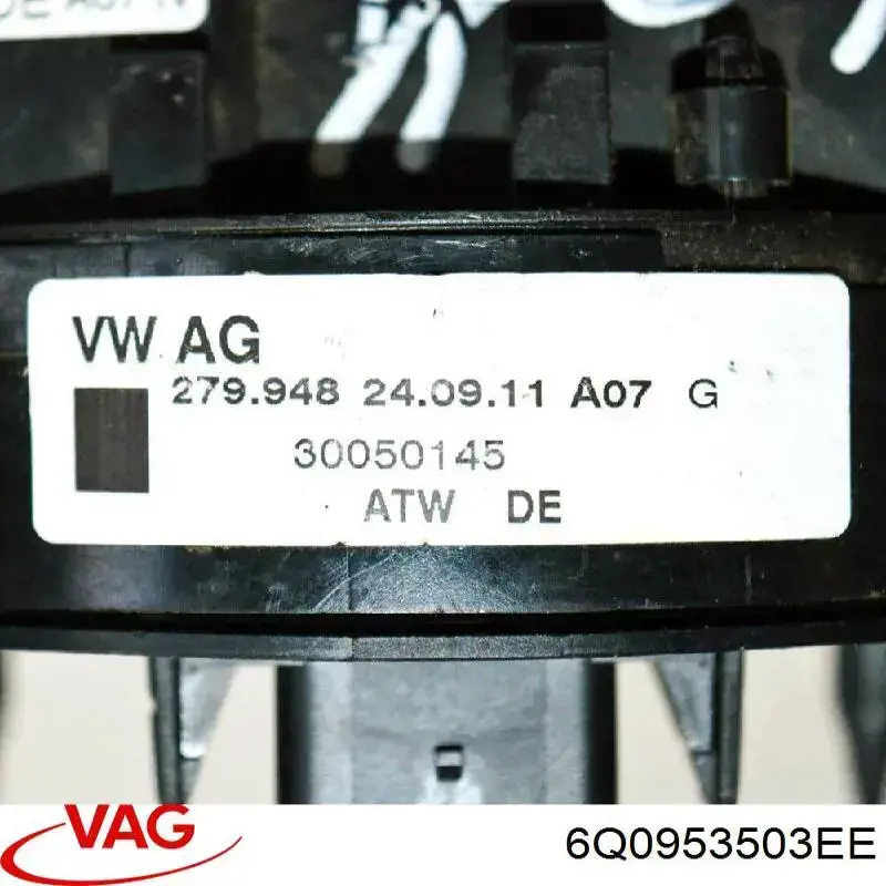 Do koszyka 6Q0953513AJ9B9 VAG Przełącznik zespolony, w komplecie