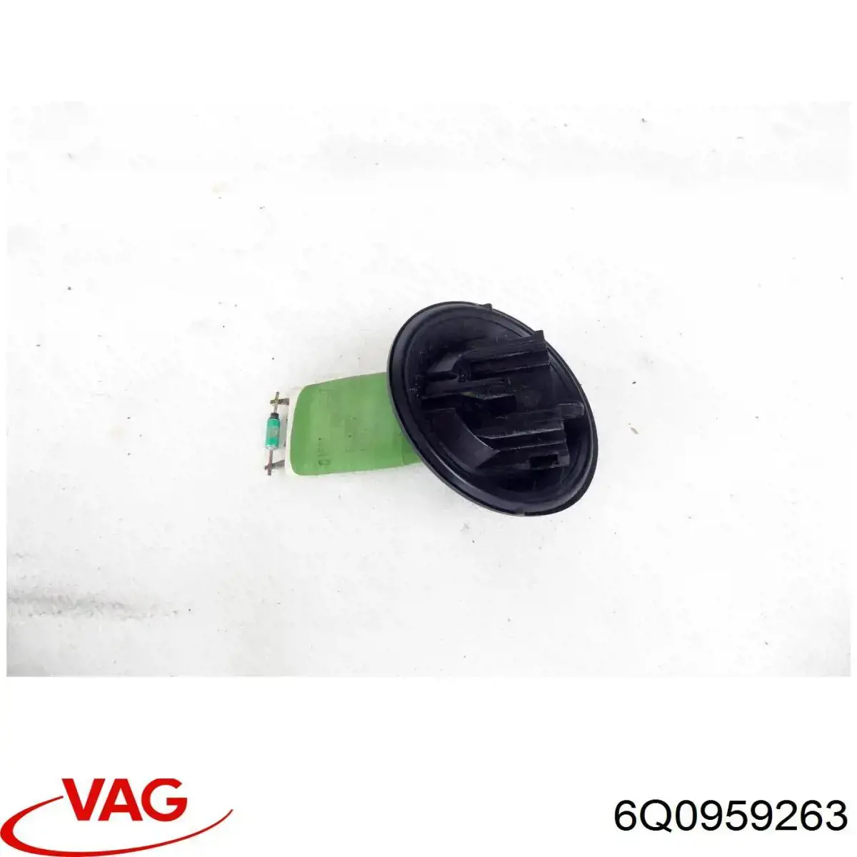 Rezystor wentylatora nagrzewnicy (ogrzewacza kabiny) VAG 6Q0959263 cena, od 40,60 USD