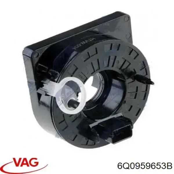 Pierścień kontaktowy AIRBAG, taśma kierownicy VAG 6Q0959653B