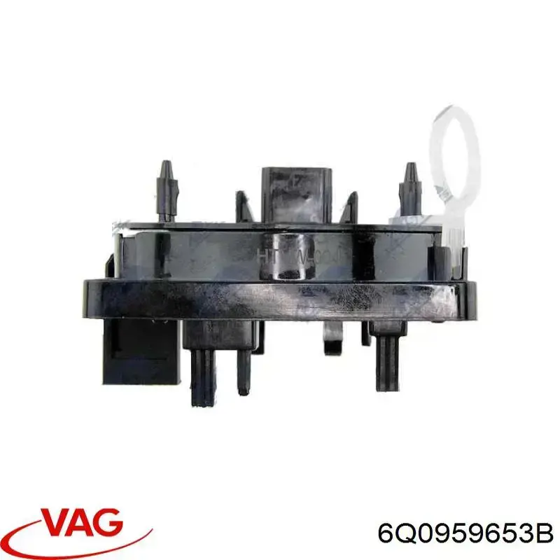 6Q0959653B VAG Pierścień kontaktowy AIRBAG, taśma kierownicy