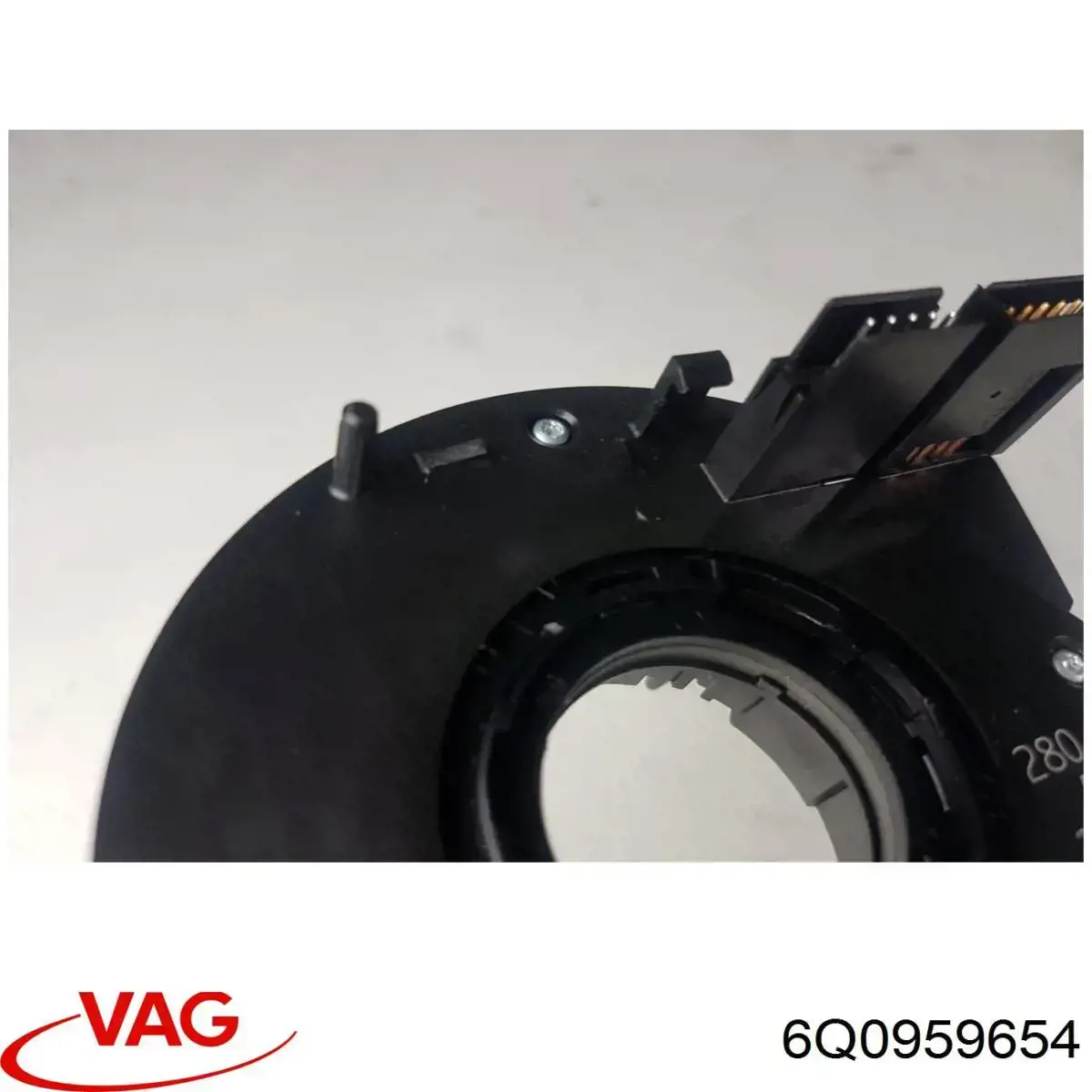 Pierścień kontaktowy AIRBAG, taśma kierownicy VAG 6Q0959654 cena, od 48,07 USD