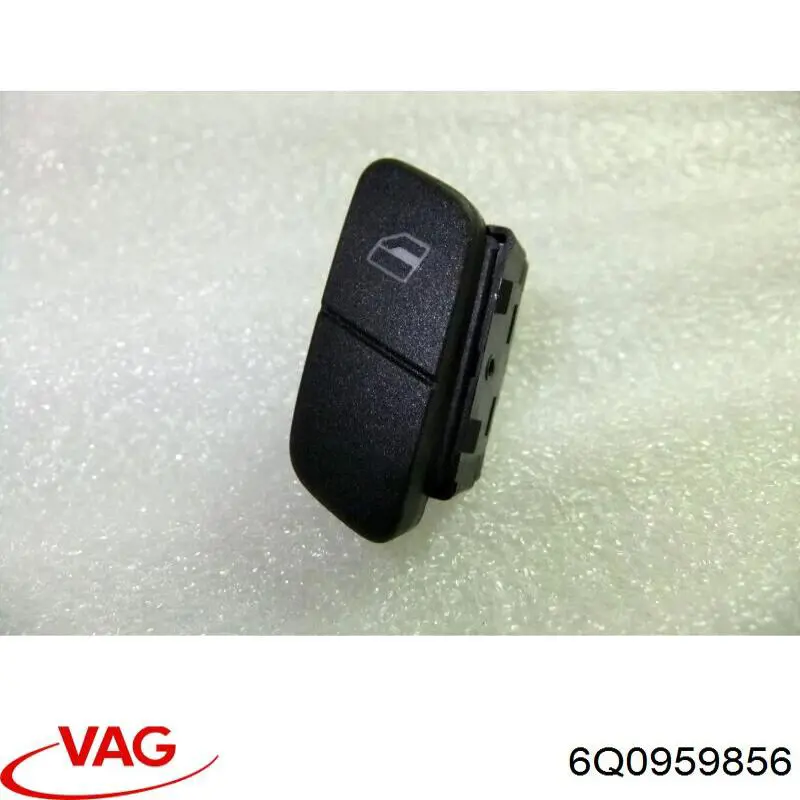 Do koszyka 6Q0959856 VAG Włącznik przyciskowy podnośnika szyby tylny