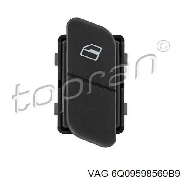Włącznik przyciskowy podnośnika szyby tylny VAG 6Q09598569B9 cena, od 9,70 USD
