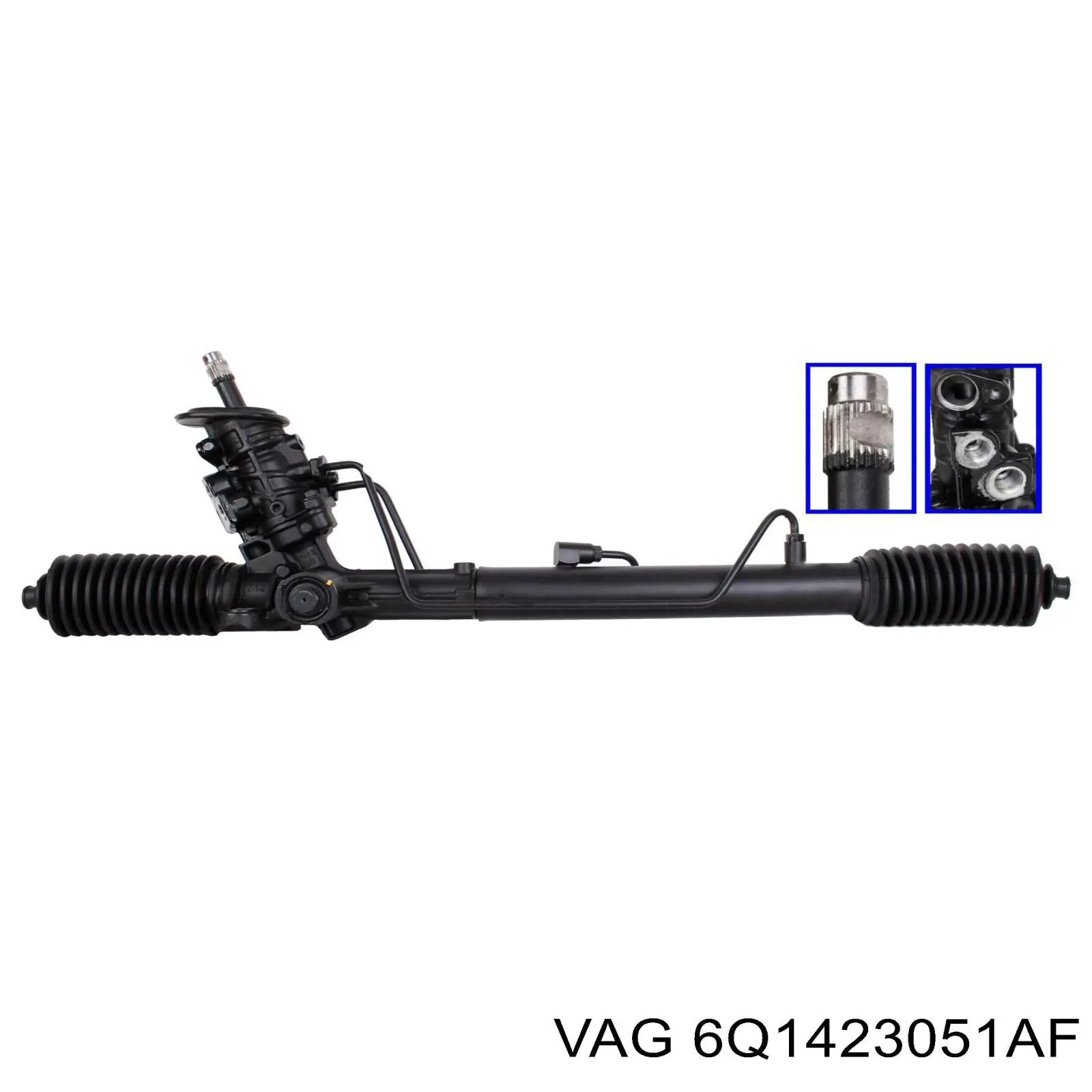 6Q1423051AF VAG Listwa kierownicza (maglownica)