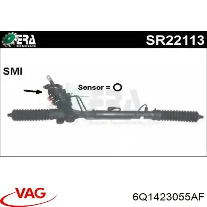 6Q1423055AF VAG Listwa kierownicza (maglownica)