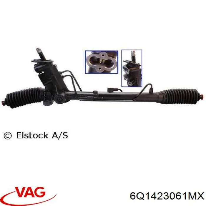 Listwa kierownicza (maglownica) VAG 6Q1423061MX cena, od 195,80 USD