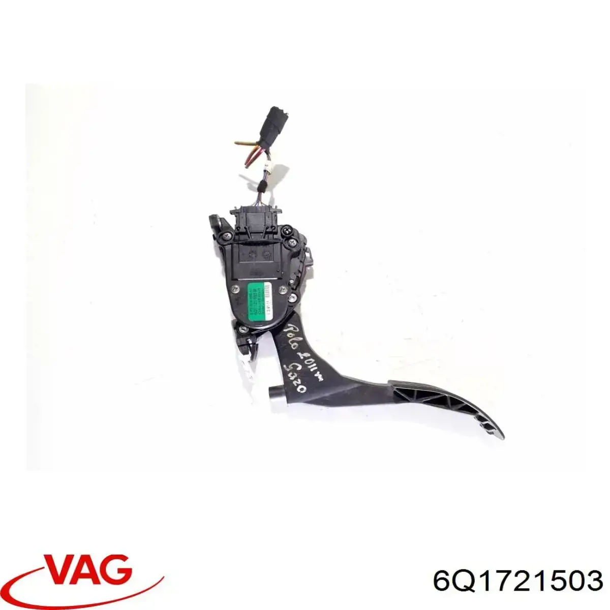 6Q1721503L VAG Pedał przyspieszenia (gazu)