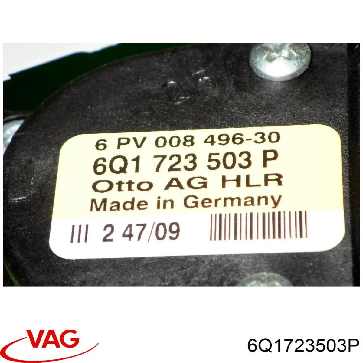 6Q1723503P VAG Pedał przyspieszenia (gazu)