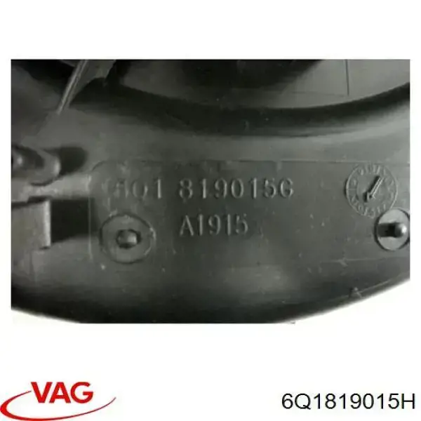 6Q1819015H VAG Silniczek wentylatora nagrzewnicy (ogrzewacza wnętrza)
