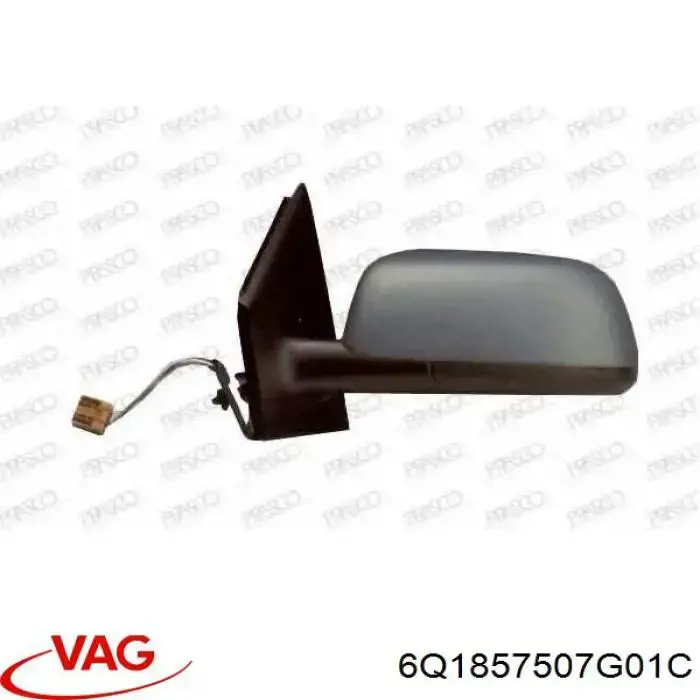 Do koszyka 6Q1857507G01C VAG Lusterko wsteczne lewe