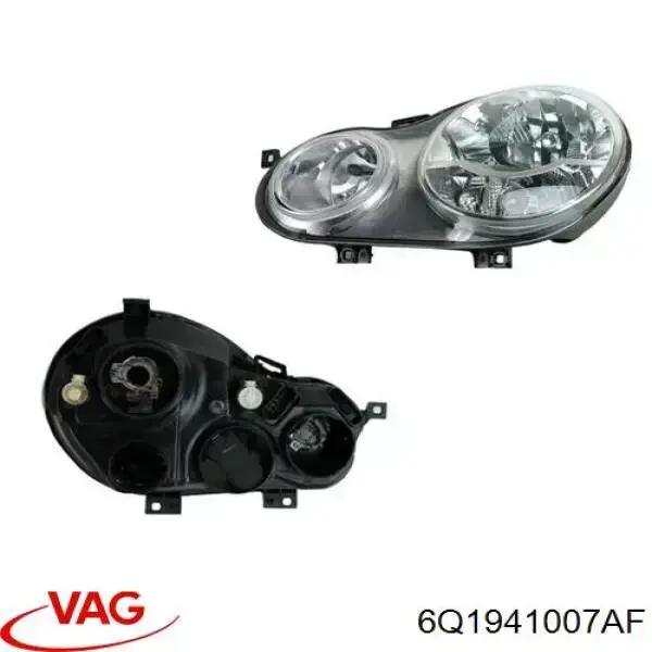 Reflektor lewy VAG 6Q1941007AF cena, od 110,67 USD