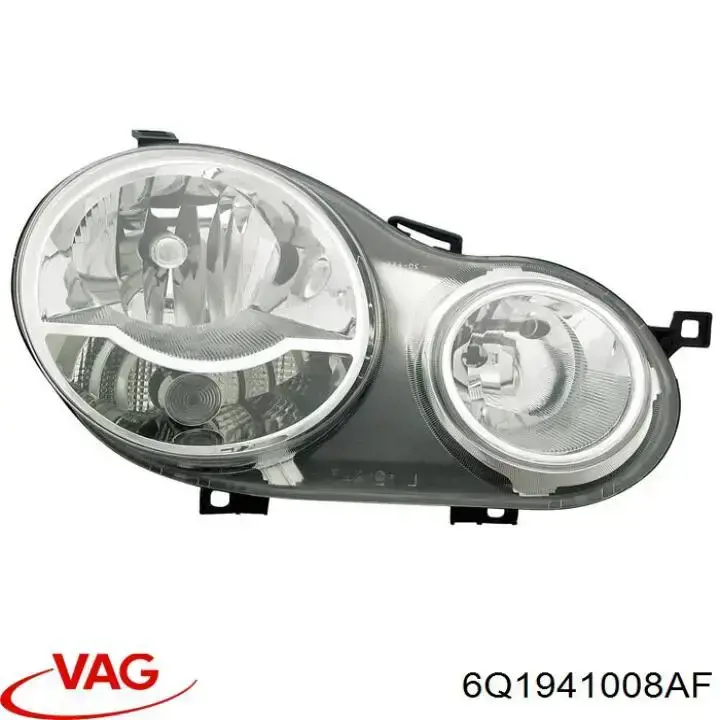 6Q1941008AF VAG Reflektor prawy