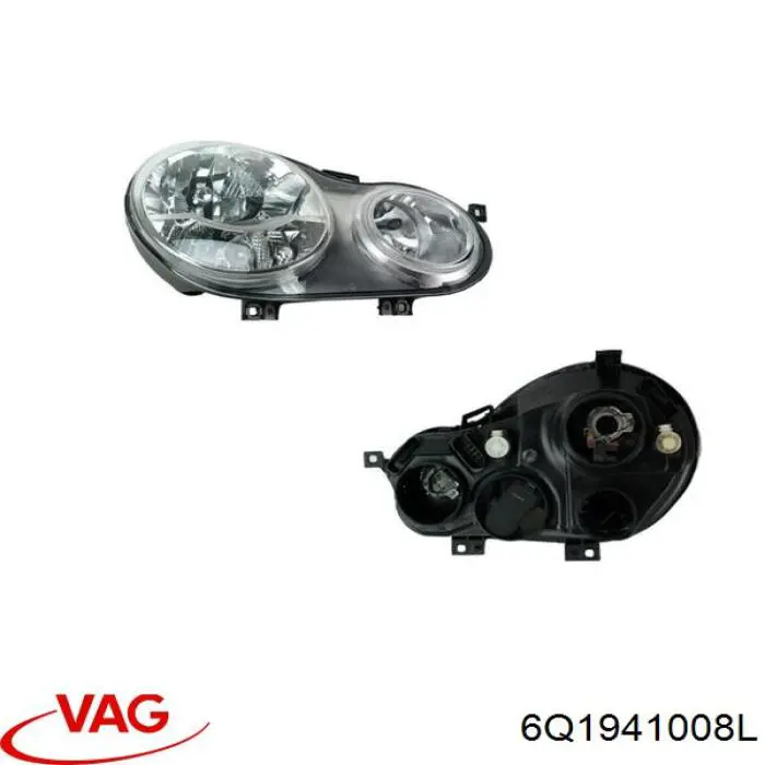 Reflektor prawy VAG 6Q1941008L cena, od 100,45 USD