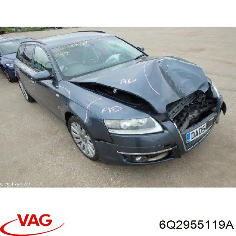 Do koszyka 6Q2955119A VAG Silniczek wycieraczki szyby przedniej