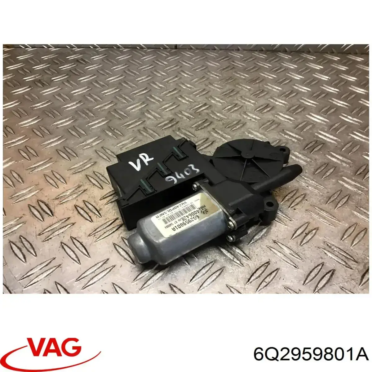 6Q2959801A VAG Mechanizm podnoszenia szyby drzwi przednich prawych