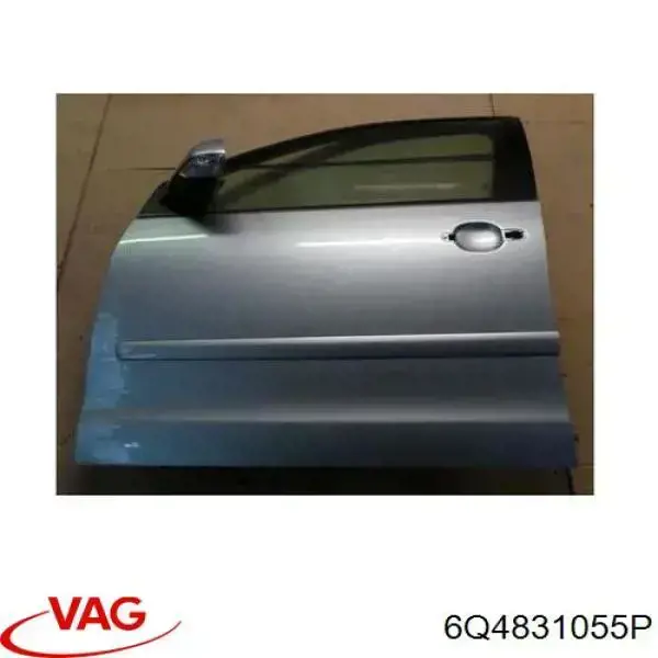 Drzwi przednie lewe Volkswagen Polo IV sedana (9A4) (2002 - 2009) cena, od 219,30 USD