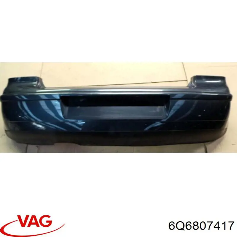 Do koszyka 6Q6807417 VAG Zderzak tylny