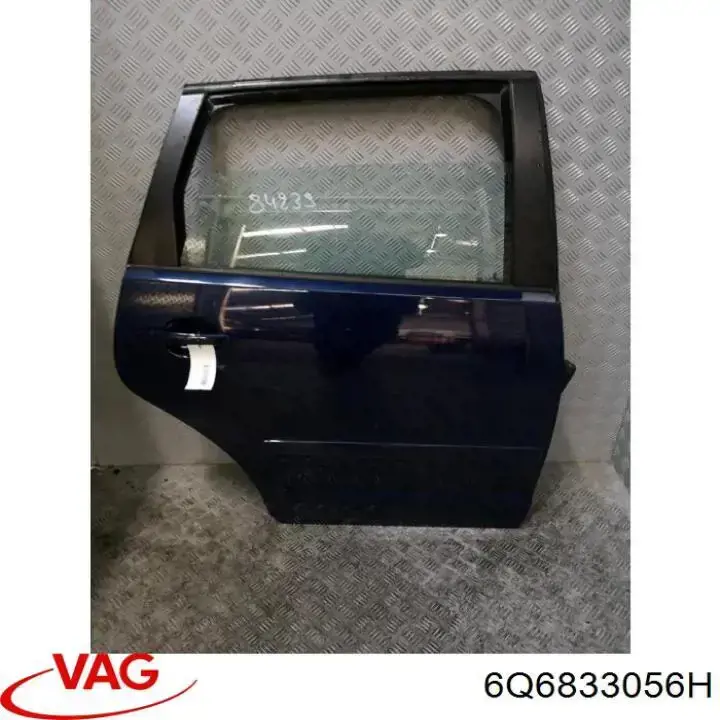 Drzwi tylne prawe Volkswagen Polo IV hatchback (9N, 9A) (2001 - 2014) cena, od 208,07 USD