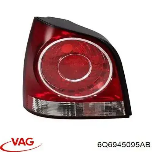 6Q6945095AB VAG Lampa zespolona tylna lewa