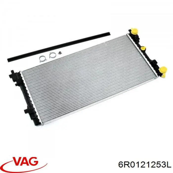 Chłodnica silnika VAG 6R0121253L cena, od 73,71 USD