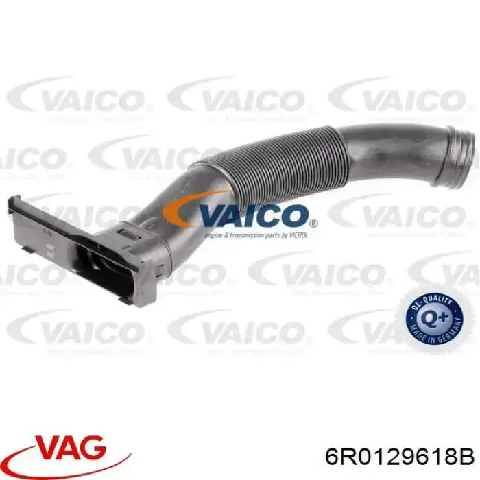 Do koszyka 6R0129618B VAG Wlot powietrza do filtra powietrza
