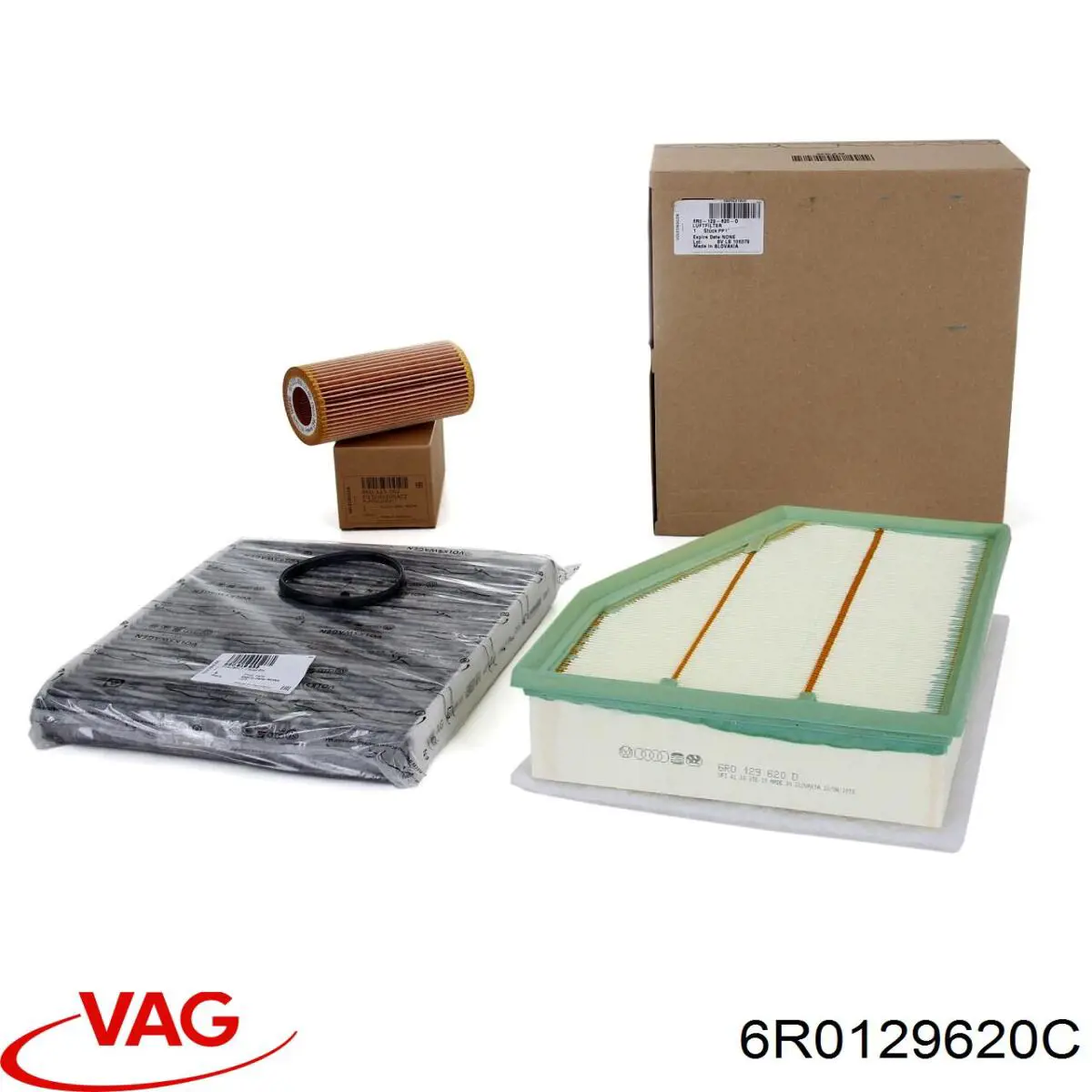 Do koszyka 6R0129620C VAG Filtr powietrza