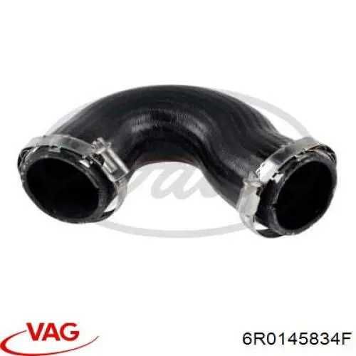Przewód (króciec) intercoolera VAG 6R0145834F cena, od 30,92 USD