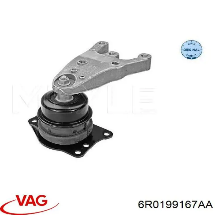Poduszka (podpora) silnika prawa VAG 6R0199167AA cena, od 77,92 USD